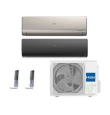 Мульти сплит-система на 2 комнаты Haier Flexis Super Match 2U40S2SM1FA/AS25S2SF2FA-G/AS35S2SF2FA-B