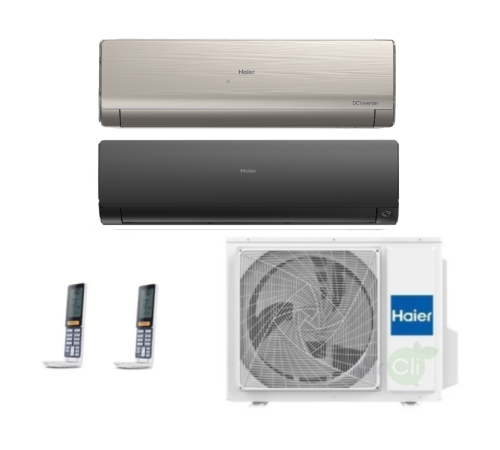 Мульти сплит-система на 2 комнаты Haier Flexis Super Match 2U40S2SM1FA/AS25S2SF2FA-G/AS35S2SF2FA-B