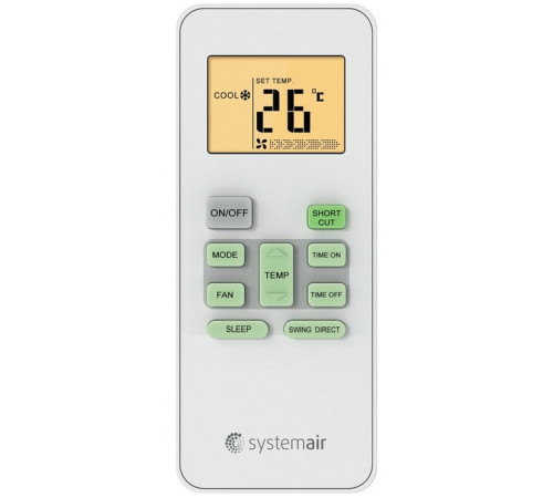 Кондиционер Systemair Sysplit Wall Smart 30 V3 HP Q
