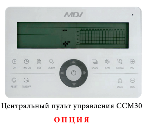 Напольно-потолочный фанкойл до 3.5 кВт Mdv MDKH3-V250-R3
