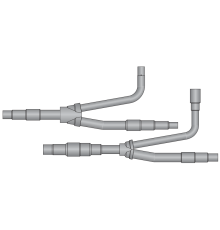 Комплект разветвителей Lessar LZ-VVTR15