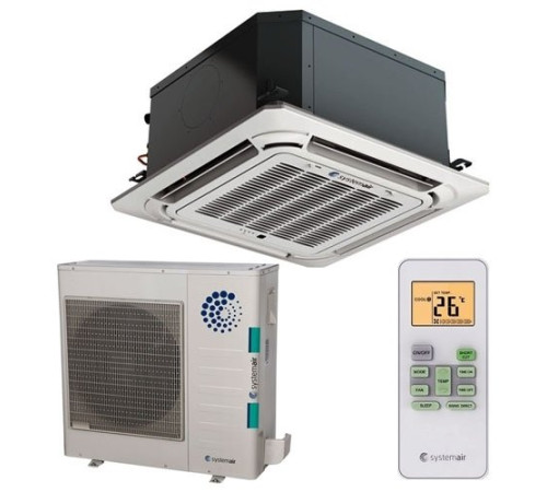 Кассетный кондиционер Systemair SYSPLIT CASSETTE C 12 HP Q
