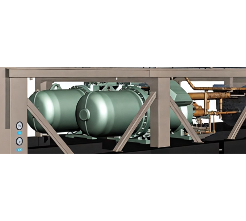 Чиллер с воздушным охлаждением Dantex DN-1000BGMC/SM