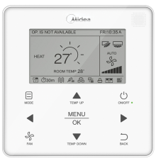 Пульт Midea WDC-120G/WK(A)