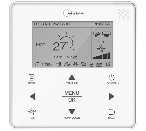 Пульт Midea WDC-120G/WK(A)