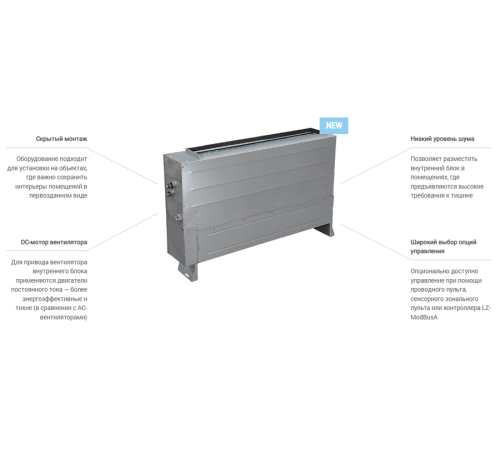 Напольно-потолочная VRF система Lessar LSM-AH22OUA2V