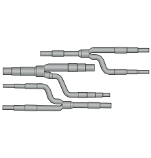 Комплект разветвителей Lessar LZ-VUR65hr