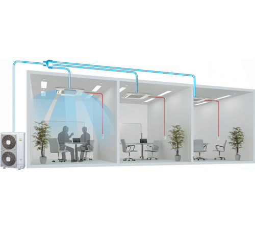 Наружный блок VRF системы Hitachi RAS-4XHVNP1E