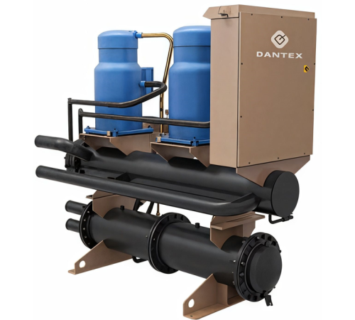 Чиллер с водяным охлаждением Dantex DN-240JVWFL/SF