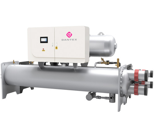 Чиллер с водяным охлаждением Dantex DN-460VSCWE/SM