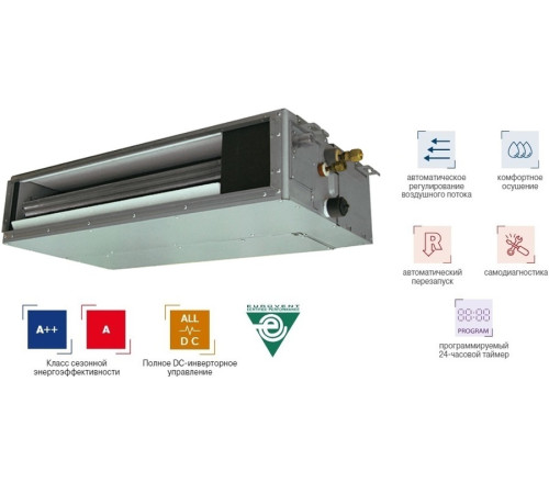 Канальная VRF система Fujitsu ARXK018GLGH