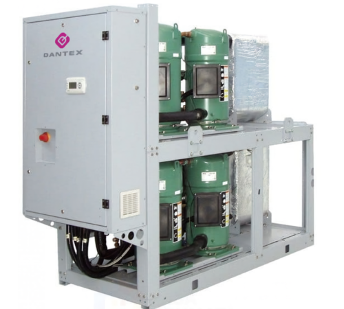 Чиллер с водяным охлаждением Dantex DN-704VUSIWF