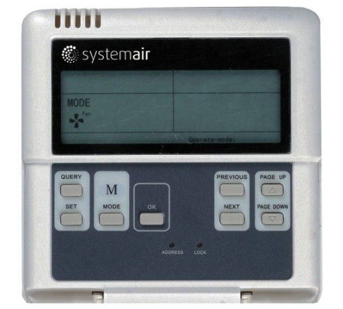 Проводной пульт управления Systemair SYSCONTROL WC 12