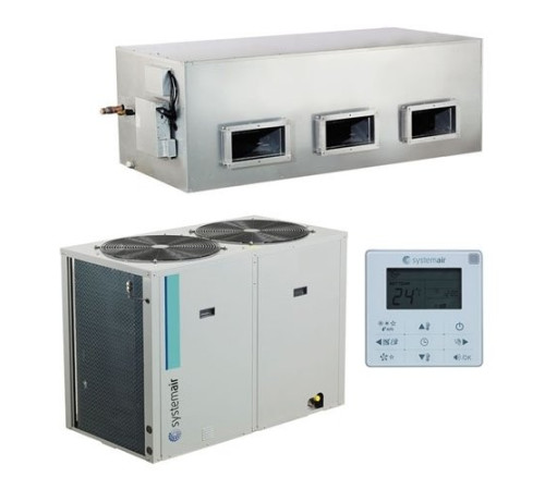 Мощная сплит-система канального типа Systemair SYSPLIT DUCT 96 HP R