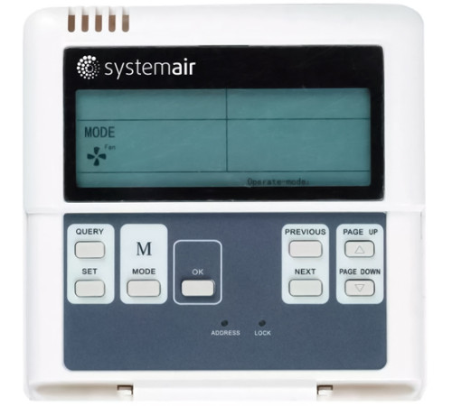 Кассетный кондиционер Systemair SYSPLIT CASSETTE C 18 EVO HP Q
