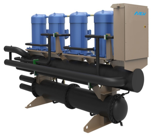 Чиллер с водяным охлаждением Mdv RHWE 145 HAB