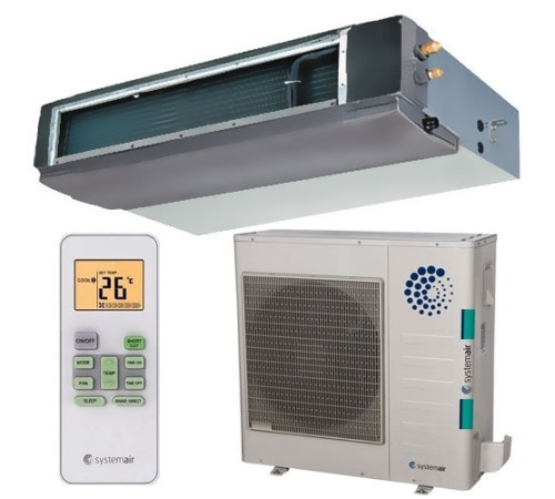 Канальный кондиционер Systemair SYSPLIT DUCT 24 HP Q  N