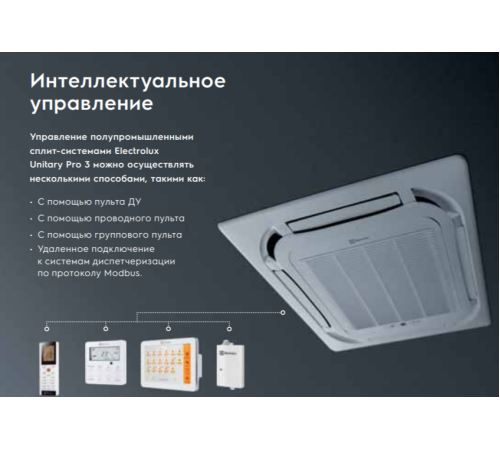 Пульт управления Electrolux EAC_MB/UP3 (Modbus-модуль)