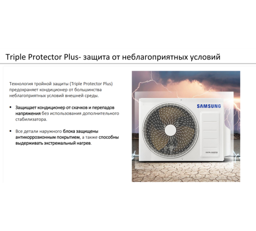 Кондиционер Samsung Wind Free Mass Geo AR18BSFAMWKNER