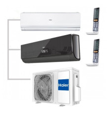Мульти сплит-система на 2 комнаты Haier Lightera Super Match 2U40S2SM1FA/AS09NS6ERA-W/AS09NS6ERA-B