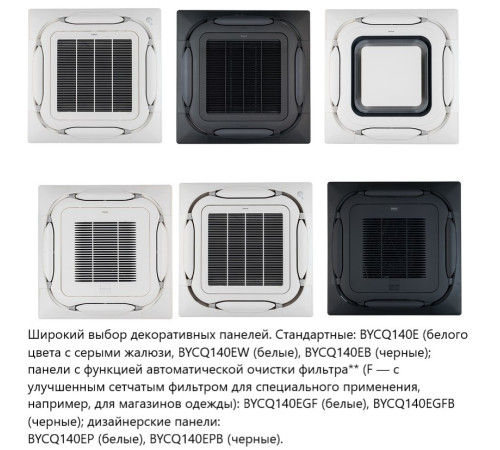 Кассетный кондиционер Daikin FCAHG100H/RZAG100NY1/-40