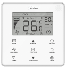 Пульт Midea WDC-86E/KD