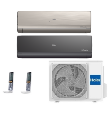 Мульти сплит-система на 2 комнаты Haier Lightera Super Match 2U40S2SM1FA/AS09NS6ERA-G/AS09NS6ERA-B