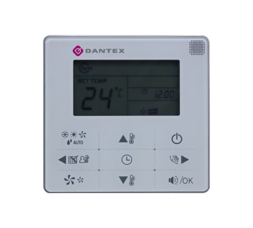 Проводной пульт ДУ Dantex MD-KJR-29B/BK-E