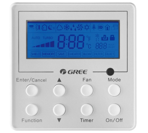 Канальный кондиционер Gree GU100PHS/A1-K/GU100W/A1-M