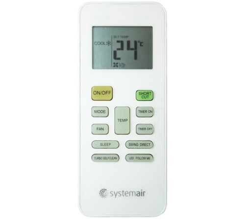 Настенный кондиционер Systemair Sysplit Wall Smart 24 V2 EVO HP Q