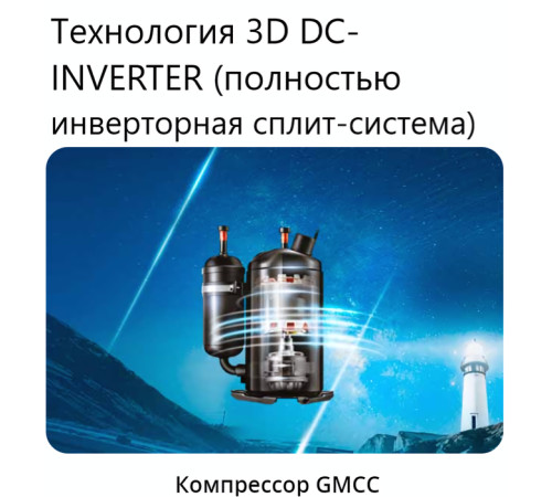 Внешний блок мульти сплит-системы на 5 комнат Mdv Free match MD5O-42HFN8