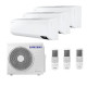 Мульти сплит-система на 3 комнаты Samsung Free Match AJ068TXJ3KH/EA/AJ025TNTDKH/EA*3