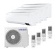Мульти сплит-система на 4 комнаты Samsung Free Match AJ080TXJ4KH/EA/AJ025TNTDKH/EA*4