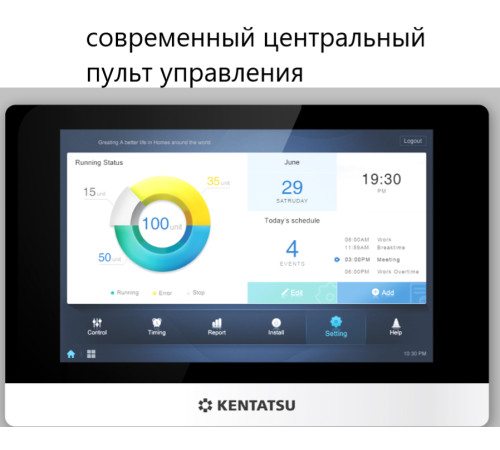VRF система Kentatsu KTRA850HZAN3