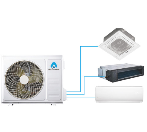 Внешний блок мульти сплит-системы на 2 комнаты Axioma ASB14M2Z1R1