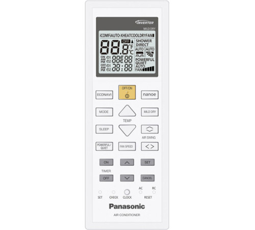 Настенный кондиционер Panasonic Design silver CS-XZ25TKEW/CU-Z25TKE