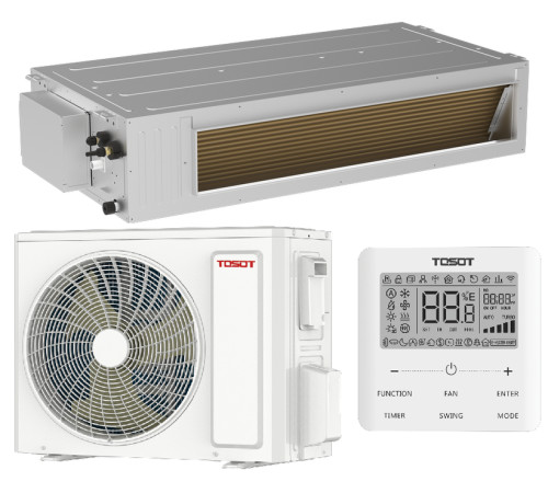 Канальный кондиционер Tosot T18H-ILDA/I/T18H-ILUA/O