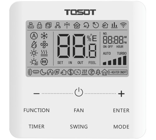Напольно-потолочный кондиционер Tosot T18H-ILFA/I/T18H-ILUA/O