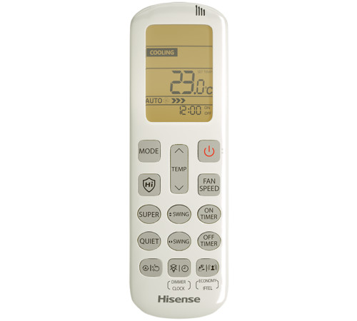 Настенный кондиционер Hisense Strong Vibe Classic A AS-36HW4RKZHB Wi-Fi