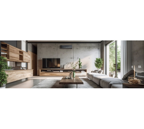 Настенный внутренний блок мульти-сплит системы Gree Airy GWH18AVDXE-K6DNA1A/I (black)