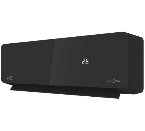 Настенный кондиционер Just Chroma JAC-24HPSIA/CAC Black Brilliant