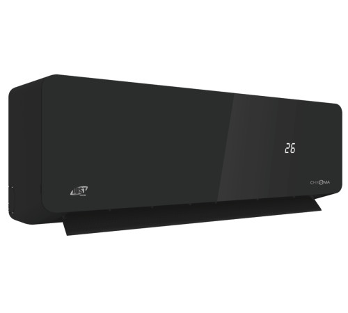 Настенный кондиционер Just Chroma JAC-24HPSIA/CAC Black Brilliant