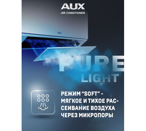 Настенный внутренний блок мульти сплит-системы AUX AMWM-H12/4R2(CC) (R32)