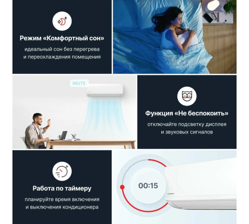 Настенный кондиционер Kentatsu Kanami KSGA26HFRN1/KSRA26HFRN1/-40