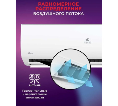 Настенный кондиционер Royal Clima Gloria RC-GL22HN/-40