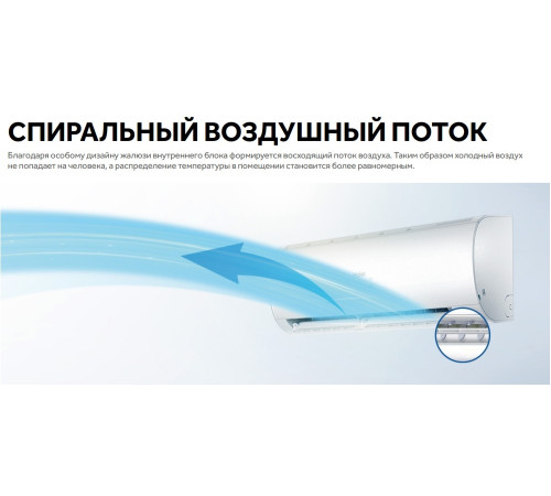Настенный кондиционер Haier Spirit HSU-24HSL103/R3-W/HSU-24HSL103/R3/-40