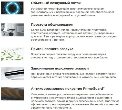 Напольно-потолочный кондиционер Midea MUE-36HRFNX(GA)/MOA1U-36FQN8G1