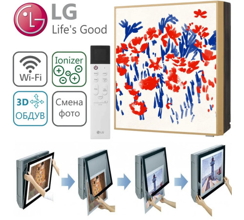 Настенный внутренний блок мульти сплит-системы Lg A09GA1.NSER