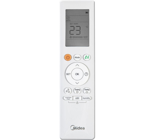 Настенный внутренний блок мульти-сплит системы Midea Easy MMES1S-12FRN8G1