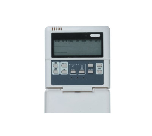 Настенный индивидуальный проводной пульт для настенных и кассетных фанкойлов Kitano KP-KJR-12B